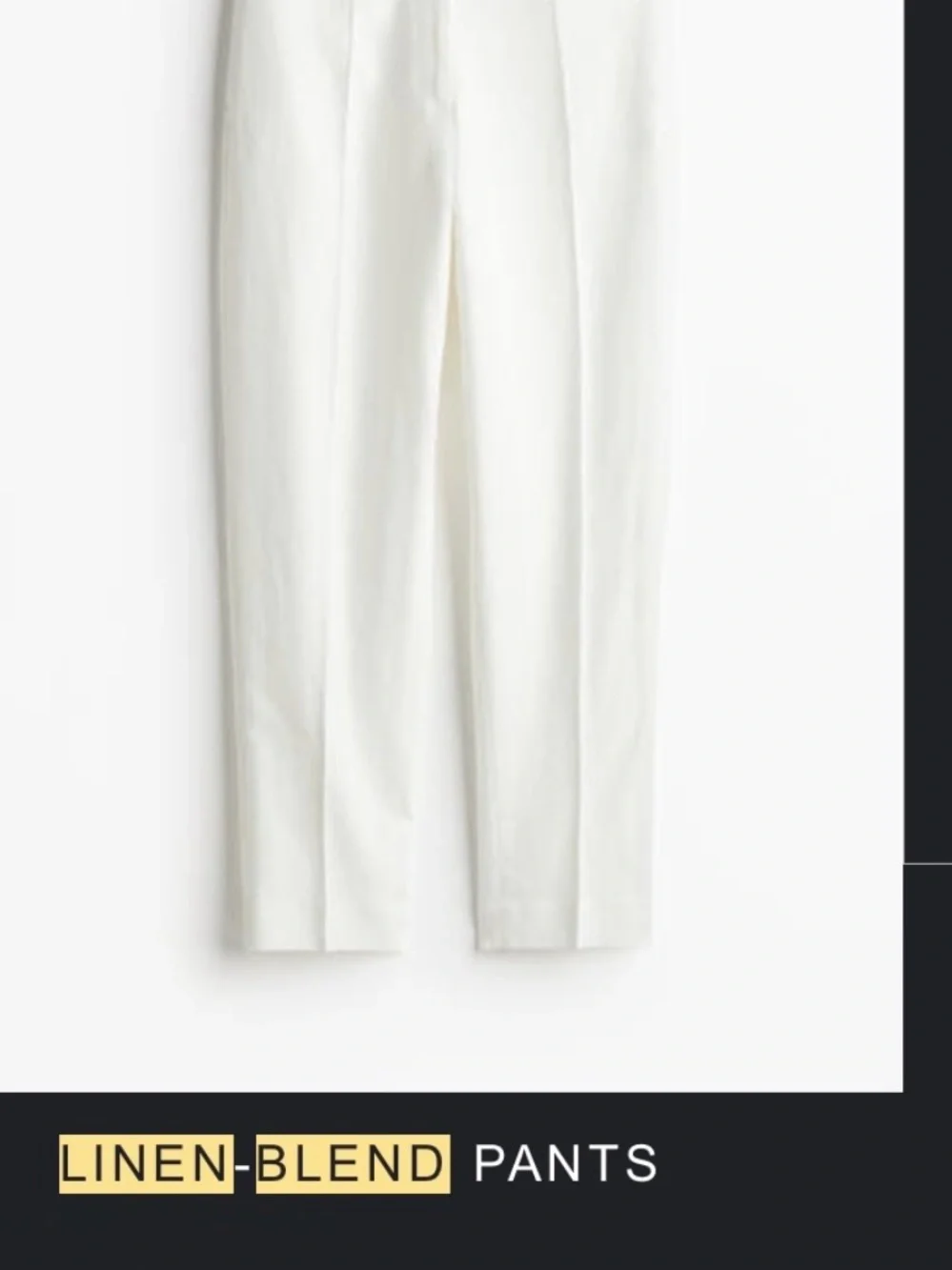 H&M Women Suit Linen Blend blazer size XS fits S and pants size 4 NWT old money